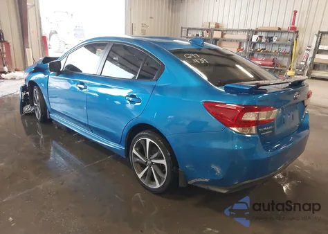 2022 Subaru Impreza Sport из США, поврежденный, VIN 4S3GKAL65N3608150
